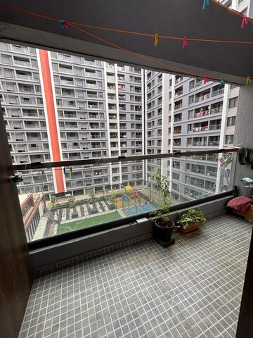 Balcony in 2 BHK Apartment at Roshan Milestone, Tathawade – for Sale