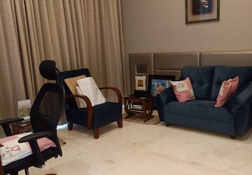 Living Room in 5 BHK Apartment at Avighna One Avighna Park, Lower Parel – for Rent