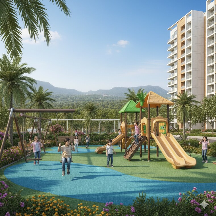 Exterior View, ashiana-mulberry 3 Bedroom 994 Sq.Ft. Apartment In Sohna Sector 2 Gurgaon 9364857