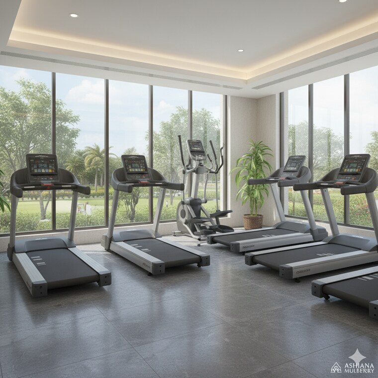 Gym, ashiana-mulberry 3 Bedroom 994 Sq.Ft. Apartment In Sohna Sector 2 Gurgaon 9364857