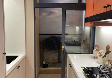 Kitchen in 1 BHK Apartment at Nisarg CHS Powai, Chandivali – for Sale