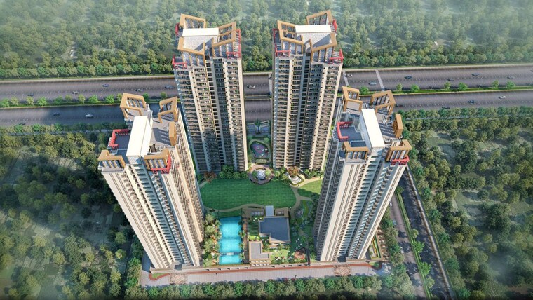 Exterior View, noida extension 4 Bedroom 2550 Sq.Ft. Apartment In Noida Extension Greater Noida 9364830