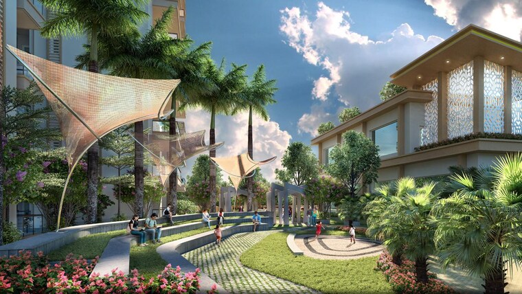 Garden, noida extension 4 Bedroom 2550 Sq.Ft. Apartment In Noida Extension Greater Noida 9364830