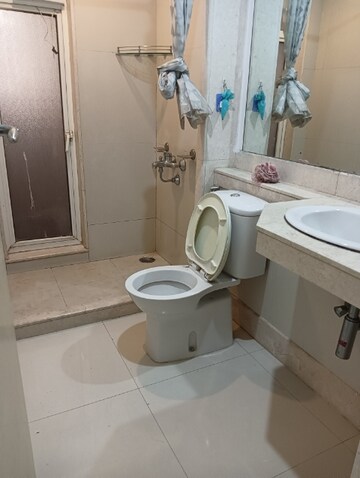 Bathroom in 3 BHK Apartment at Hiranandani Gardens Octavius, Powai – for Rent