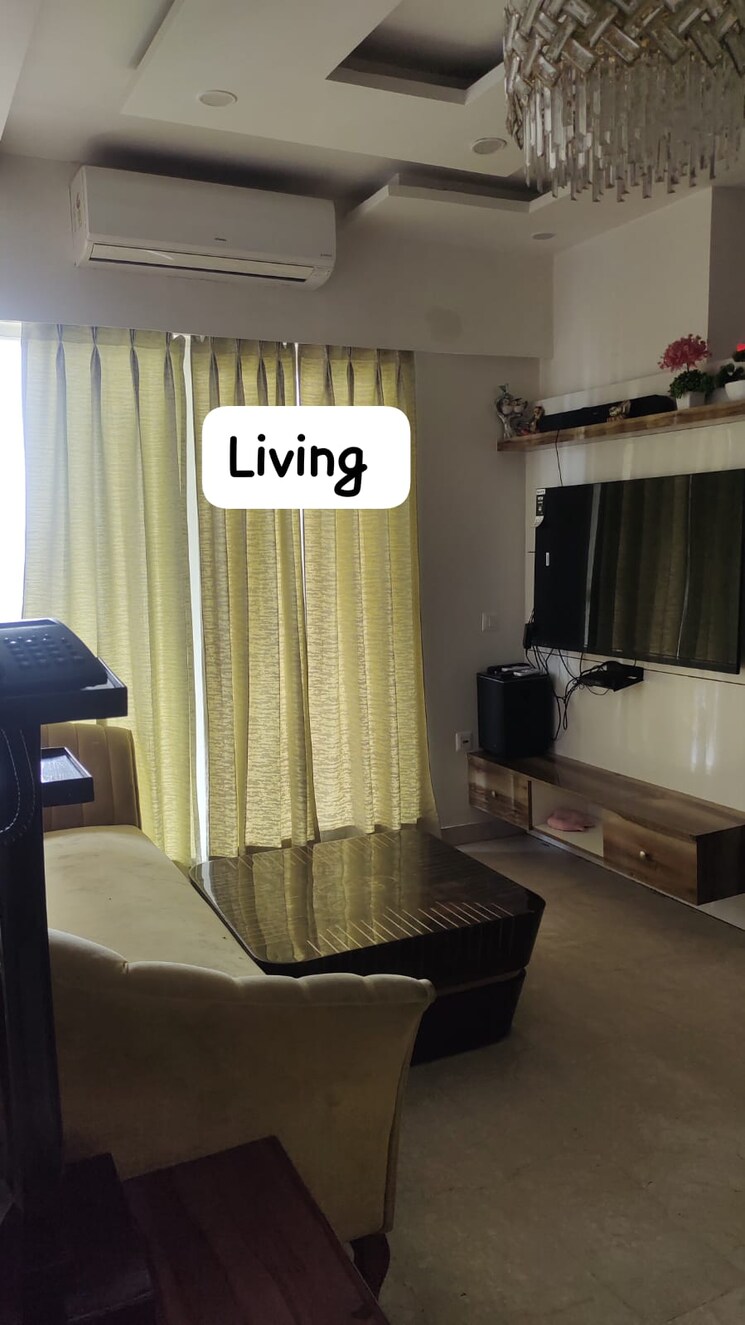 Living Room, microtek-greenburg 2.5 Bedroom 1400 Sq.Ft. Apartment In Sector 86 Gurgaon 9365016
