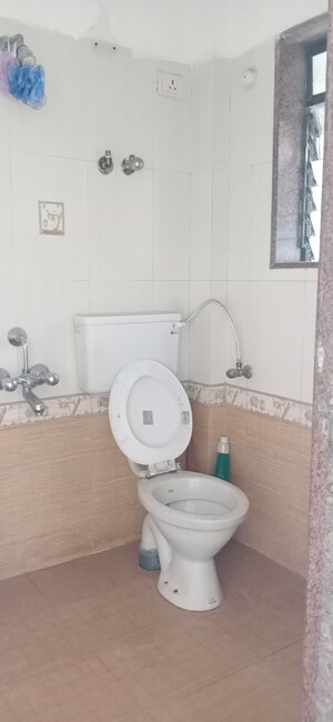 Bathroom in 2 BHK Apartment at Concrete Sai Swar, Kharghar – for Rent
