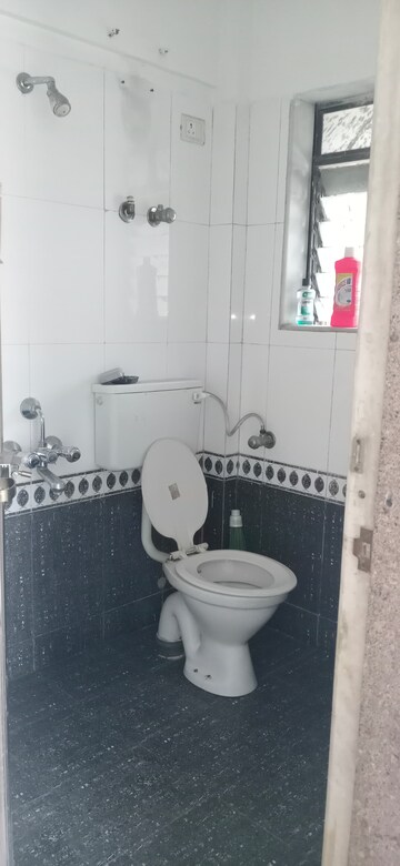 Bathroom in 2 BHK Apartment at Concrete Sai Swar, Kharghar – for Rent