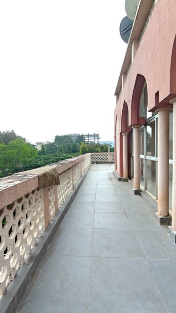 Balcony in 2 BHK Apartment at Moghul Garden, Koregaon – for Rent