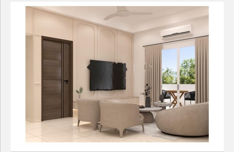 Living Room, my-home-tridasa 3 Bedroom 1840 Sq.Ft. Apartment In Tellapur Hyderabad 9365256