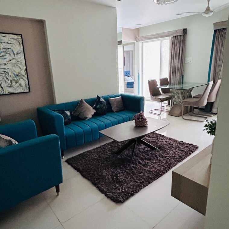 Living Room, malpani-cereza 2 Bedroom 1500 Sq.Ft. Apartment In Jambhe Pune 9365269