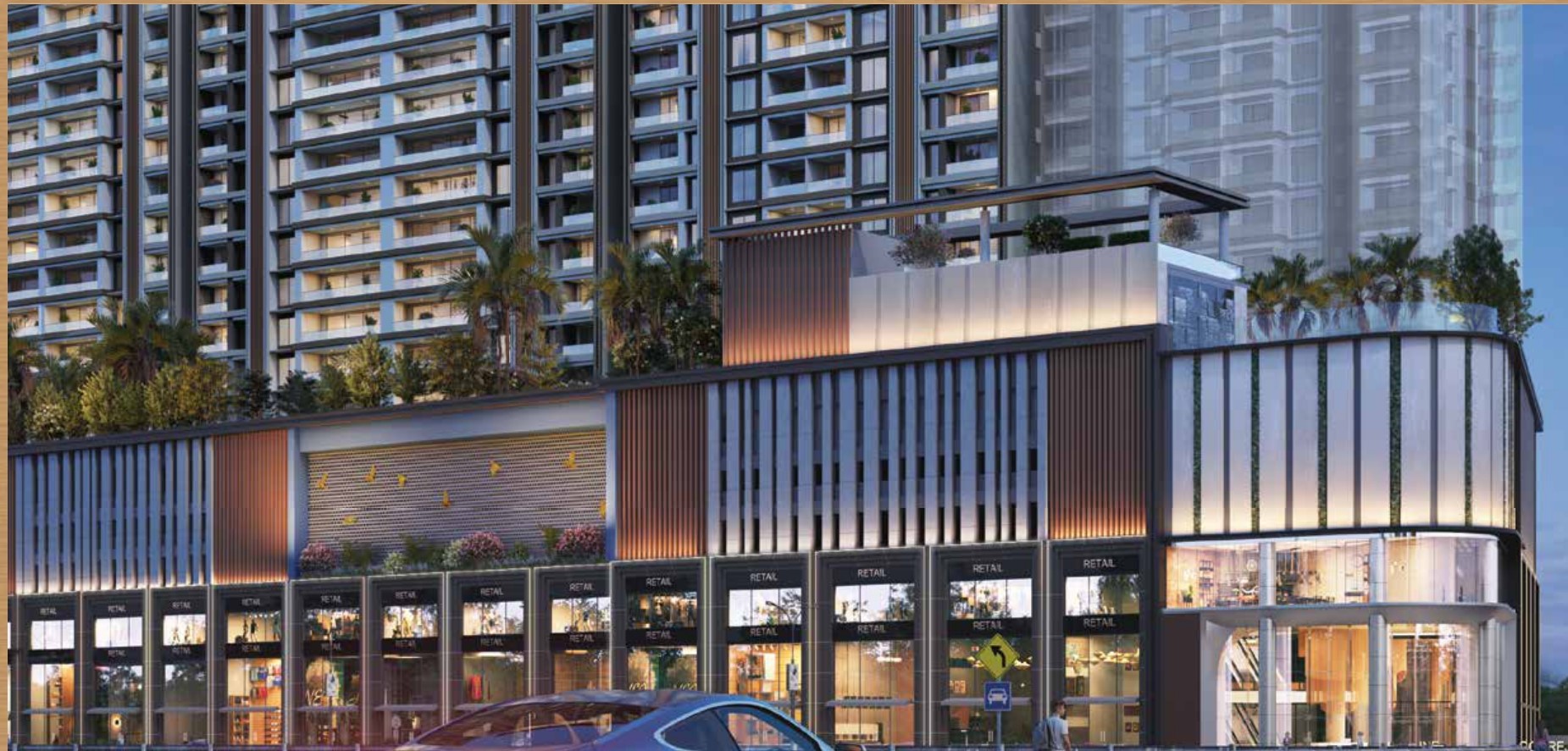 Showroom For Sale in Godrej Skyline