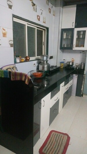 Kitchen in 1 BHK Apartment at Dhankawadi – for Rent