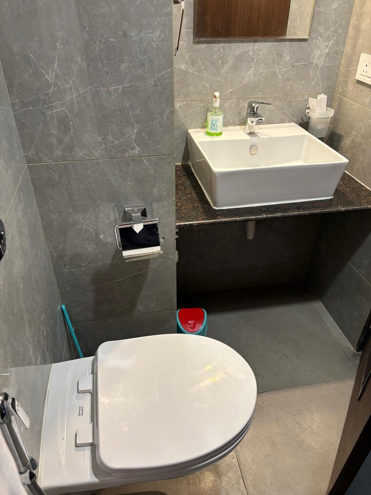 Bathroom, blue-pearl-204-blue-paradise Studio 362 Sq.Ft. Apartment In Baner Pune 9365451