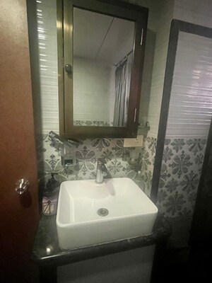 Bathroom in 2 BHK Apartment at Colaba – for Rent