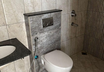 Bathroom in 3 BHK Apartment at Sumadhura Folium, Whitefield – for Rent