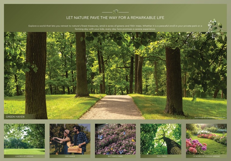 Garden, godrej-lakeside-orchard 3 Bedroom 2260 Sq.Ft. Apartment In Sarjapur Road Bangalore 9365486