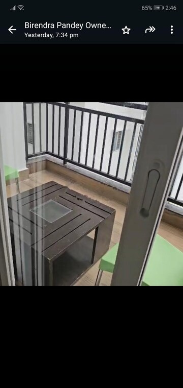 Balcony in 2 BHK Apartment at My Home Tridasa, Tellapur – for Rent