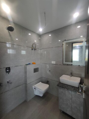 Bathroom in 2 BHK Builder Floor at Paschim Vihar – for Rent