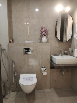 Bathroom in 2 BHK Apartment at Paranjape Athena, Bandra East – for Sale