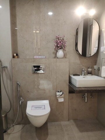 Bathroom in 2 BHK Apartment at Paranjape Athena, Bandra East – for Sale
