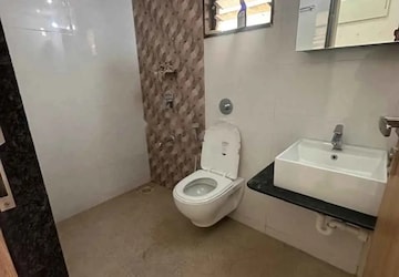 Bathroom in 2 BHK Apartment at Kohinoor Viva City, Dhanori – for Rent