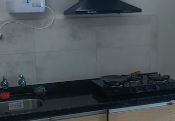 Kitchen in 1 RK Apartment at Bramhacorp Waterbay C, Kalyani Nagar – for Rent