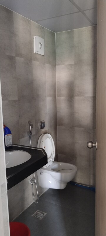 Bathroom in 1 BHK Apartment at Lodha Crown Taloja Quality Homes, Dombivli East – for Rent