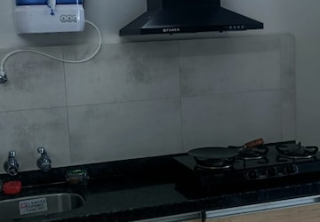 Kitchen in 1 RK Apartment at Bramhacorp Waterbay C, Kalyani Nagar – for Rent