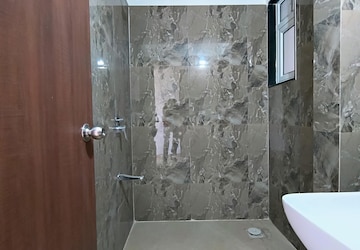 Bathroom in 3 BHK Apartment at VTP Cygnus, Kharadi – for Rent