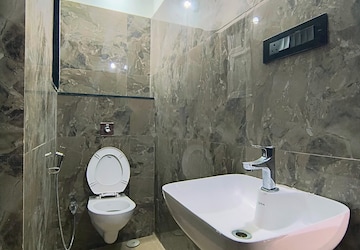 Bathroom in 3 BHK Apartment at VTP Cygnus, Kharadi – for Rent