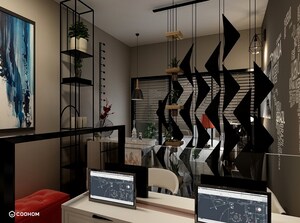 Kitchen in 2 BHK Apartment at Supertech EcoVillage III, Sector 16b Greater Noida – for Rent