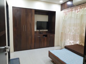 Bedroom in 3 BHK Apartment at Gami Vivaan, Kopar Khairane – for Sale