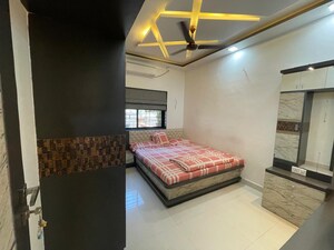 Bedroom in 2 BHK Apartment at Shri Jagdamba CHS, Wadgaon Sheri – for Rent
