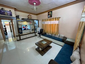 Living Room in 2 BHK Apartment at Shri Jagdamba CHS, Wadgaon Sheri – for Rent