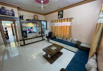 Living Room in 2 BHK Apartment at Shri Jagdamba CHS, Wadgaon Sheri – for Rent