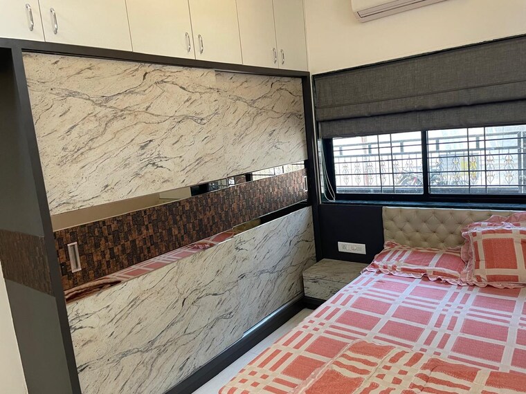 Bedroom, shri-jagdamba-chs 2 Bedroom 1200 Sq.Ft. Apartment In Wadgaon Sheri Pune 9366055