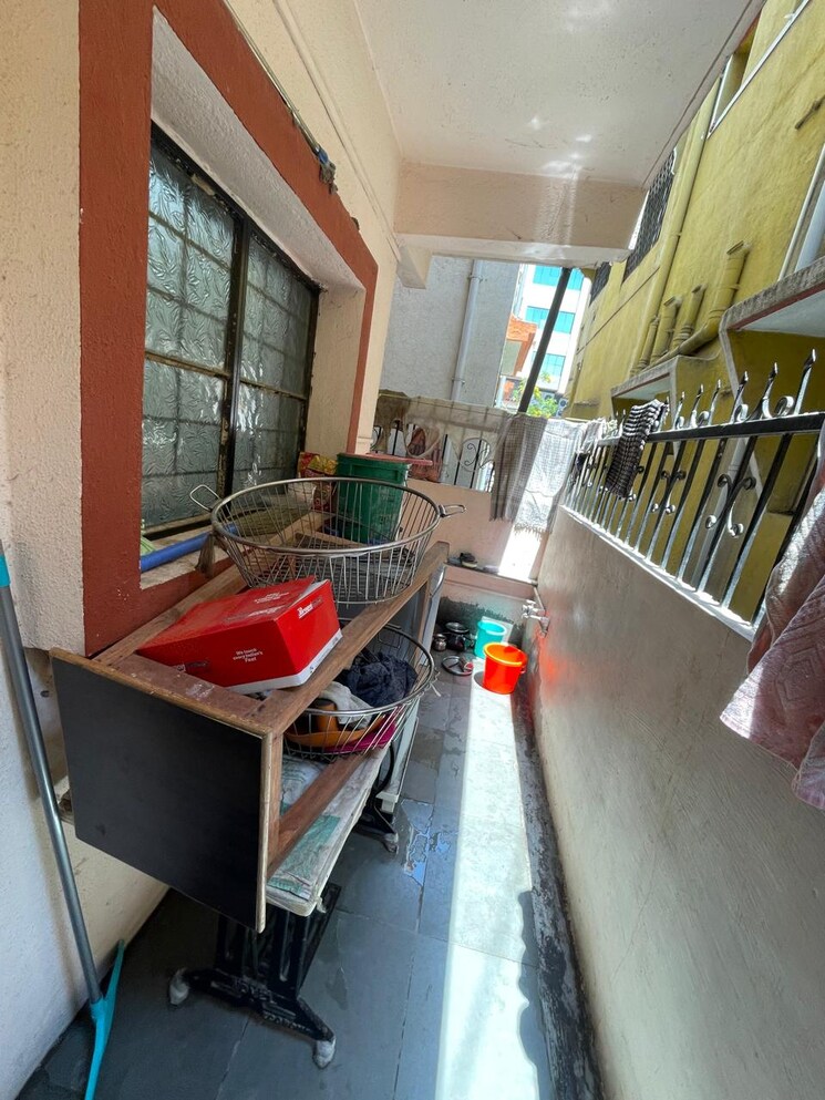 Balcony, shri-jagdamba-chs 2 Bedroom 1200 Sq.Ft. Apartment In Wadgaon Sheri Pune 9366055