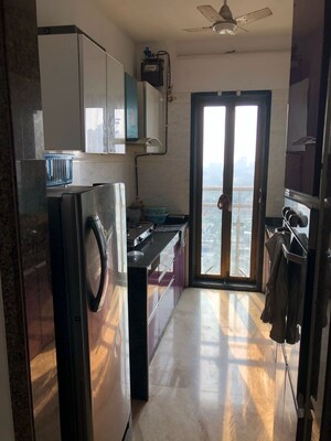 Kitchen in 2 BHK Apartment at Neminath Avenue, Andheri West – for Rent