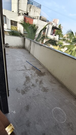 Balcony in 1.5 BHK Builder Floor at Wadgaon Sheri – for Rent