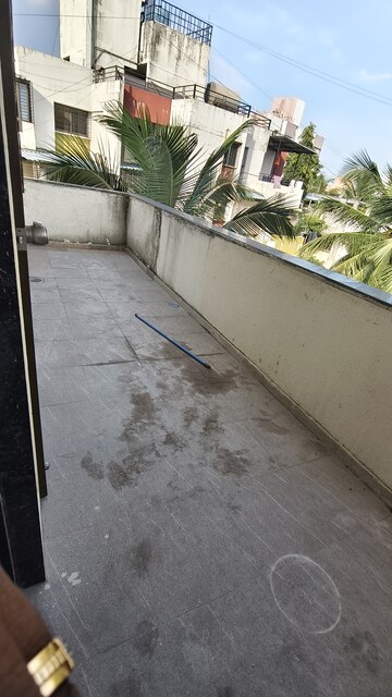 Balcony in 1.5 BHK Builder Floor at Wadgaon Sheri – for Rent