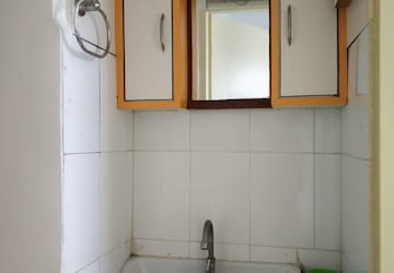 Bathroom in 1 BHK Apartment at Chintamani Residency Bhusari, Bhusari Colony – for Rent
