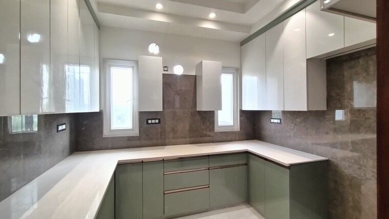Kitchen, bptp-district-3 3 Bedroom 1620 Sq.Ft. Builder Floor In Sector 85 Faridabad 9366333