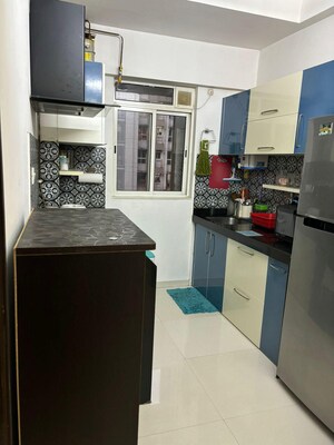 Kitchen in 3 BHK Apartment at Lodha Amara, Kolshet Road – for Rent
