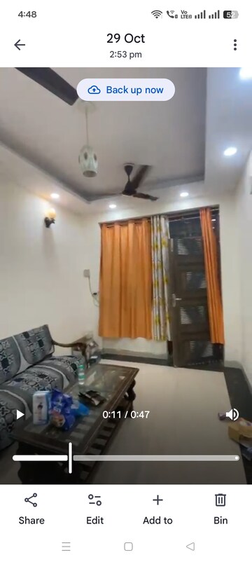 Living Room in 1 BHK Builder Floor at Kalkaji – for Rent