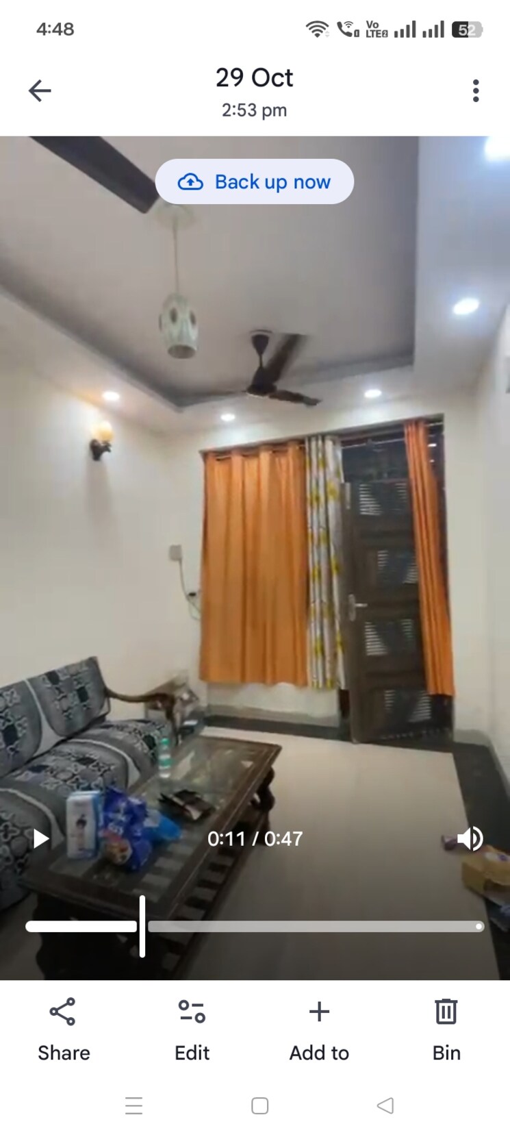Living Room, kalkaji 1 Bedroom 500 Sq.Ft. Builder Floor In Kalkaji Delhi 9366461