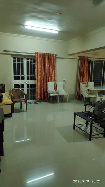 Living Room in 3 BHK Apartment at Vyas Ranjeet Heights, Rambaug Colony – for Rent