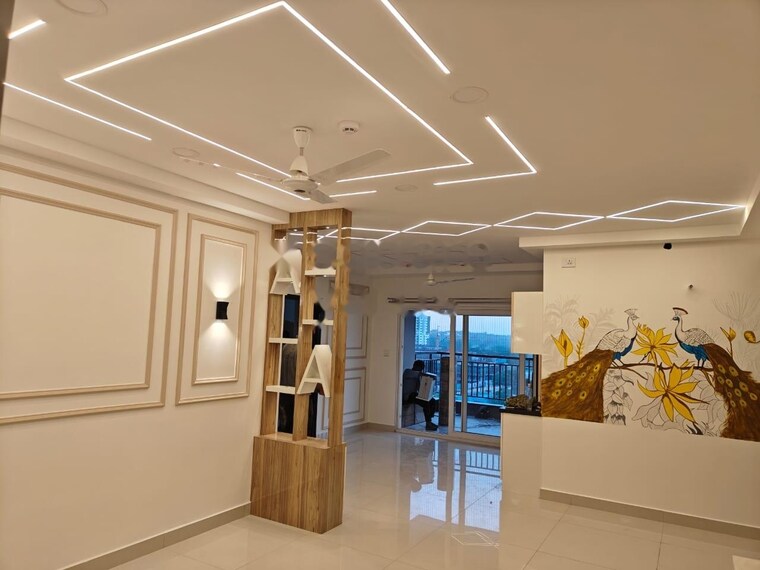 Living Room, asbl-spire 3 Bedroom 2120 Sq.Ft. Apartment In Kokapet Hyderabad 9366448