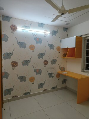 Bedroom in 2.5 BHK Apartment at Ambience Courtyard, Manikonda – for Rent