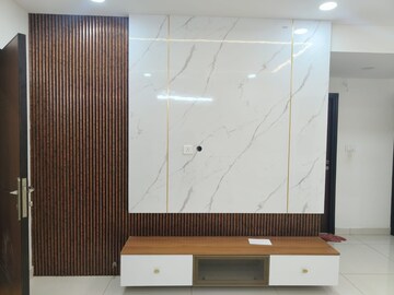 Living Room in 2.5 BHK Apartment at Ambience Courtyard, Manikonda – for Rent