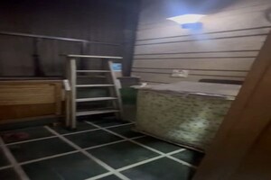 Staircase in 3 BHK Builder Floor at Rajinder Nagar – for Rent